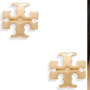 Tory Burch Kira Stud Earrings in Gold (Brand New)